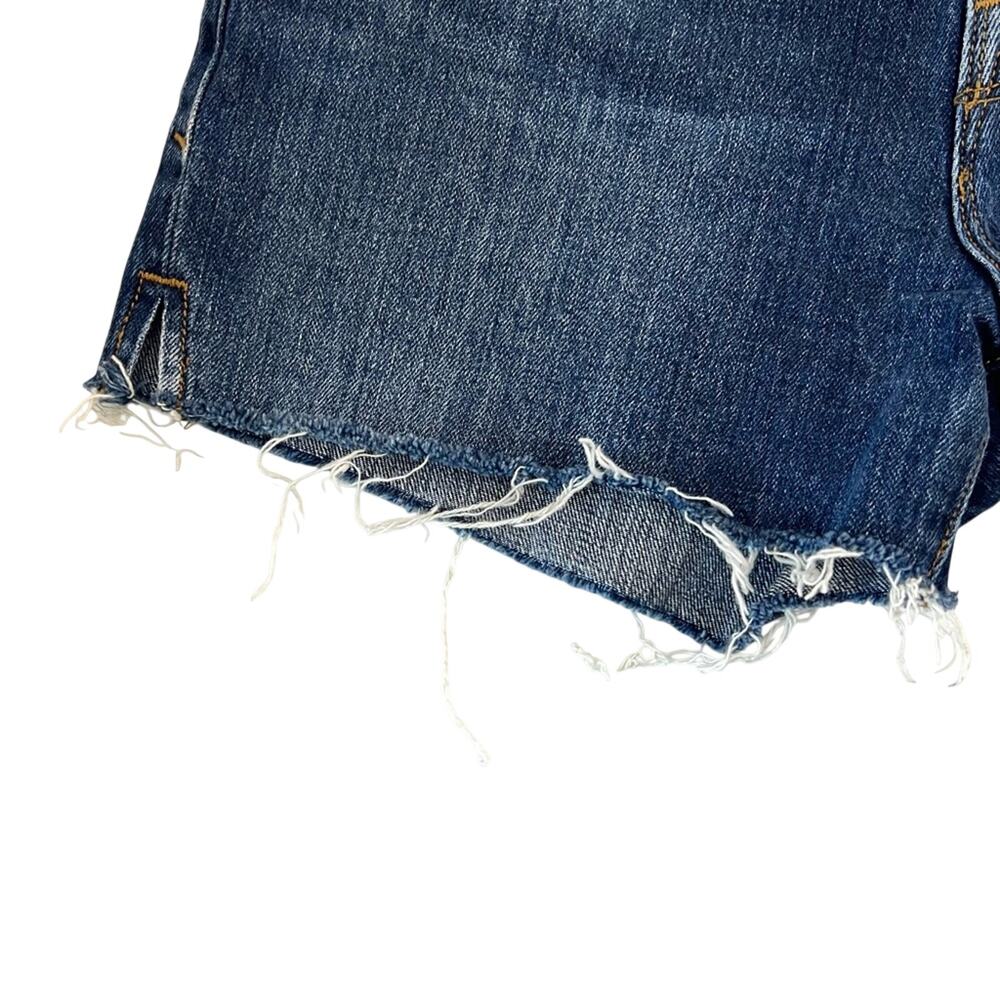 Good American Cut Off Denim Shorts - Picture 4 of 11